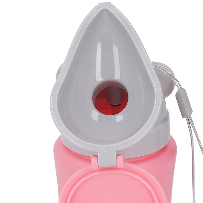 Travel Potty Emergency Urinal Potty Toilet for Car Travel and Camping, Child Kid Toddler Pee Training Cup (Pink for Girl)