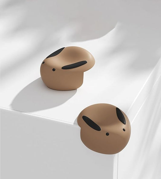 8Pcs New Rebbit Corner Protector Baby - Desk Soft Corner Protectors Guards for Kids Safety - Cute Baby Table Corner Protector Cartoon for Various Furniture Styles (Coffee)