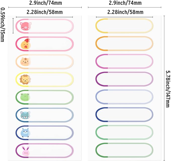 Waterproof Name Labels for Kids Stuff, Daycare Labels for Baby Bottles, 80 PCS Kids Name Stickers for School Supplies Self Laminating, Dishwasher Safe, Personalized Name Tags for Water Bottle Pacifier