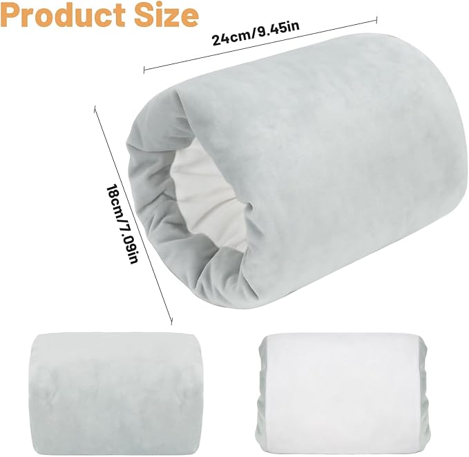 KAKIBLIN Baby Feeding Arm Pillow,Baby Nursing Arm Breastfeeding Pillows Support for Newborn Mom and Babies,Portable and Washable,Ergonomic Nursing arm Pillow for Feeding Newborn(Gray)