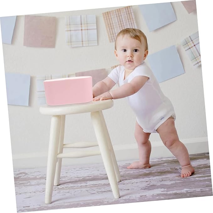 Toyvian Portable USB Wipes Warmer Box with Adjustable Temperature Display 7.87X4.72X3.74In Baby Wet Tissue Heater for Home and Outdoor Diaper Changing Comfort