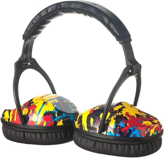 Kids Hearing Protection,25dB NRR Noise Reduction,Sound Proof for Kids,Toddler,Safety Earmuffs for Concert,Airplane,Autism,Monster Jam,Travel,School- Black Paint