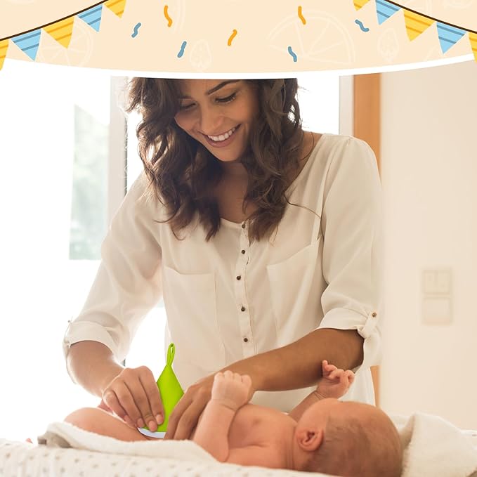 ALVABABY 4 Pcs Baby Boy Pee Covers, 3.5 * 4 In,Strong Water Absorption Pee Shield for Newborn Boy, 4-Layer Reusable Pee Cap, Diaper Changing Accessory for Baby Gift