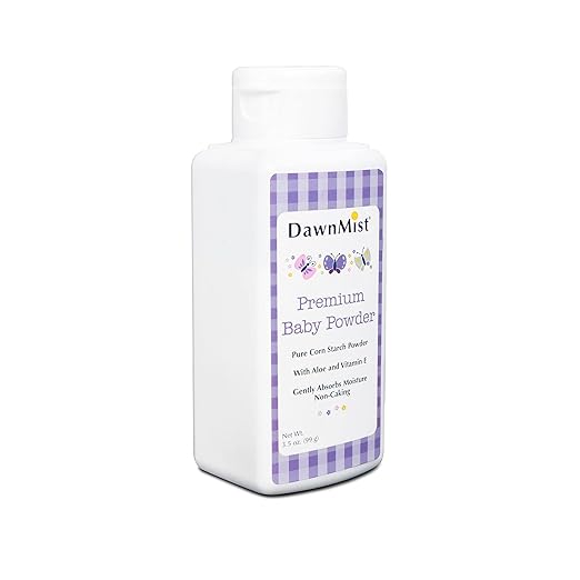 Dukal Dawn Mist Baby Powder, Premium, 3.5 oz. (Pack of 48)