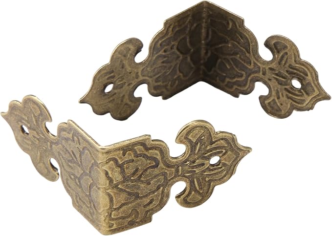 Vintage Guards Desk Edge Box Corner Cover ors Antique 25x17mm Pack of 20