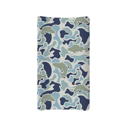 Camo Hunting Fishing Diaper Change Table Covers Washable Changing Pad Cover for Baby Breathable Changing Mat Cover for Baby Girls Boys Gift for Friends