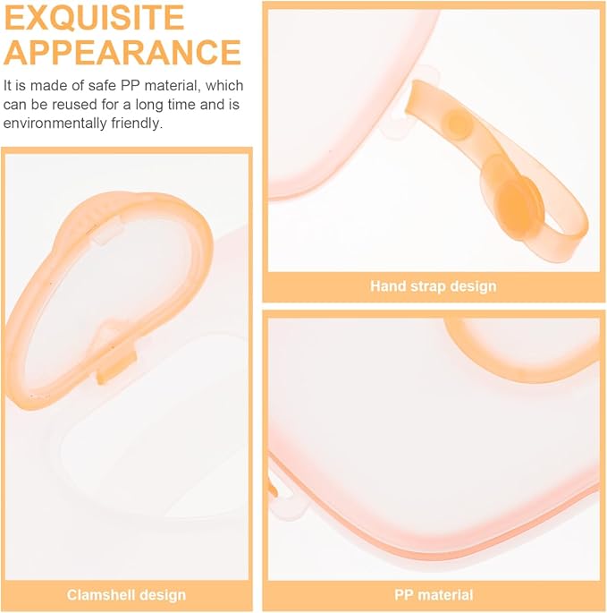 Travel Wipes Case Wipes Holder Baby Dispenser Holder: Newborn Wipes Box Toddlers Stroller Hanging Orange Wipe Case Portable Outdoor Use for Home Travel Hotel Wipe Holder Babywipes
