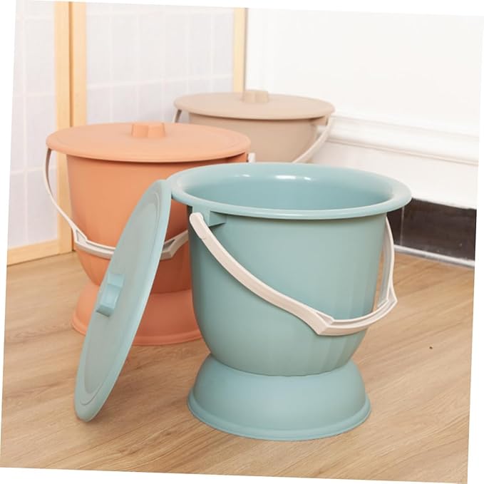 Portable Urinal Pot for Women Adult Potty Night Urine Pot Handheld Potty Pregnancy Must-Have Random Color