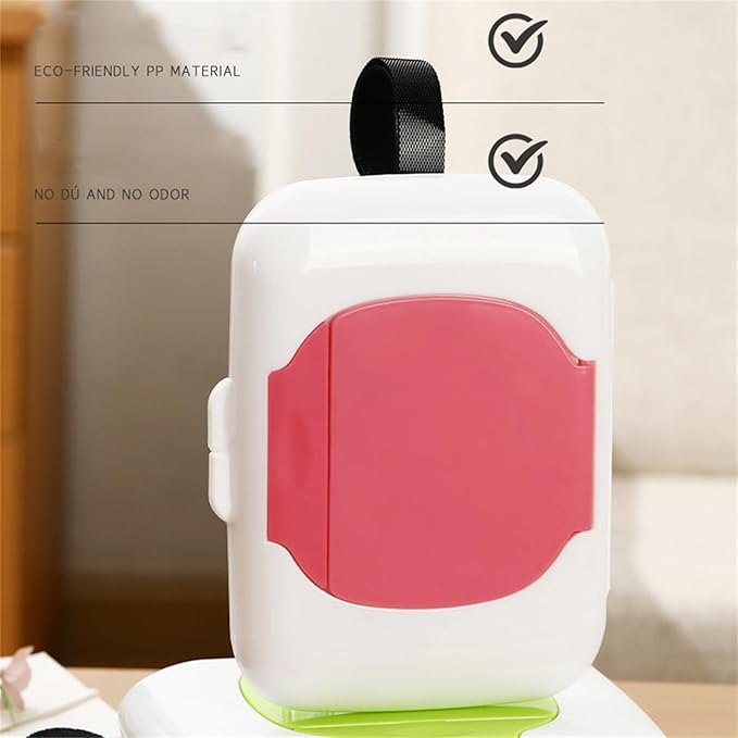 Wipes Dispensers Refillable Wipe Holder Baby Wipe Box Case For Indoor Outdoor Reusable Travel Wet Wipe Container Soft Wet Wipes Container