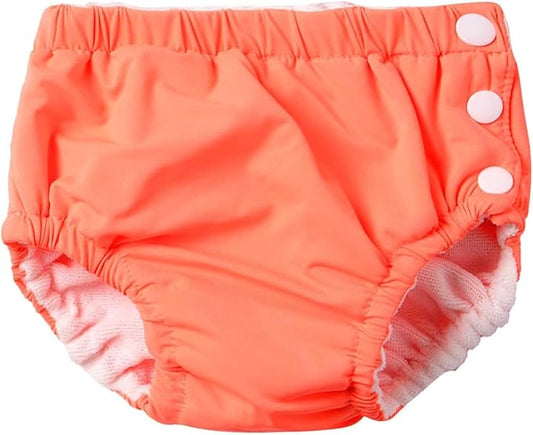 Baby Boys Girls Reusable Swim Diaper Washable Adjustable Bloomers Swimsuit Swimming Apparel