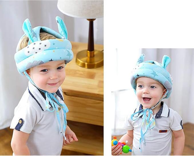 Infant Baby Head Helmet Safety Helmet Head Cushion Bumper Bonnet Protection Hat for Toddler Kids Children Walking Running Crawling