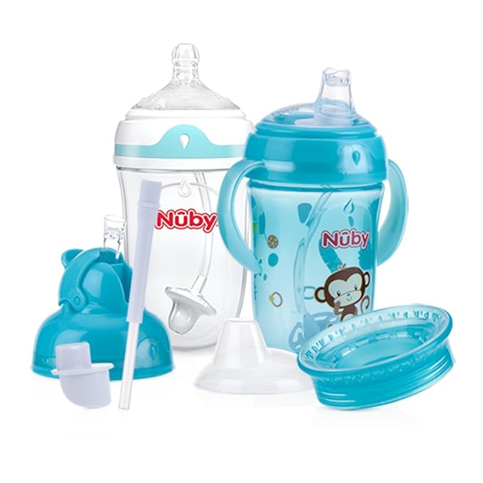 Nuby 6 Stage 360 Comfort Cup Starter Set