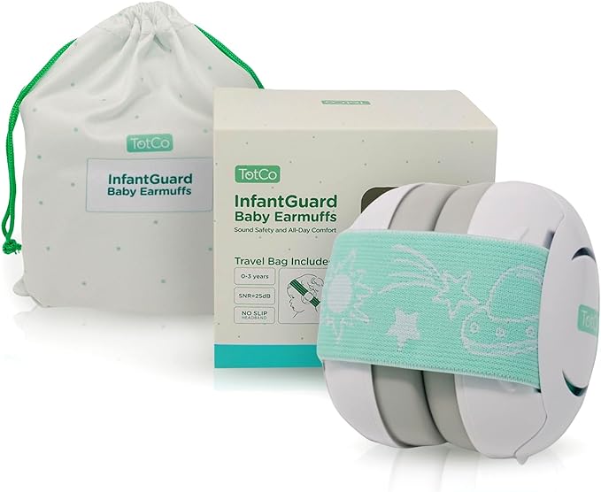 Baby Noise Cancelling Headphones – ANSI & CE Certified Ear Protection for Infants & Toddlers (0-36 Months)
