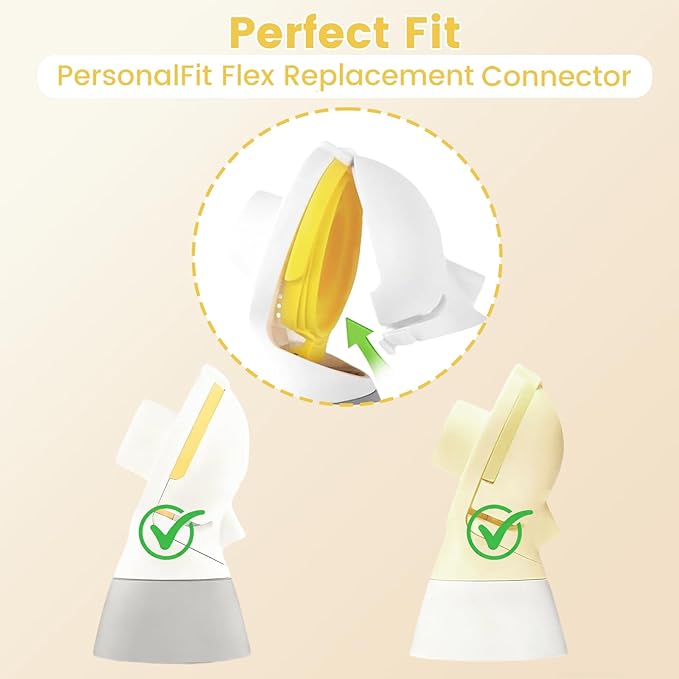2pcs Silicone Membranes Compatible with Medela Pump Parts, Pump Replacement Diaphragm for PersonalFit Flex connectors,Pump in Style MaxFlow, Swing Maxi, Freestyle Flex Breast Pumps