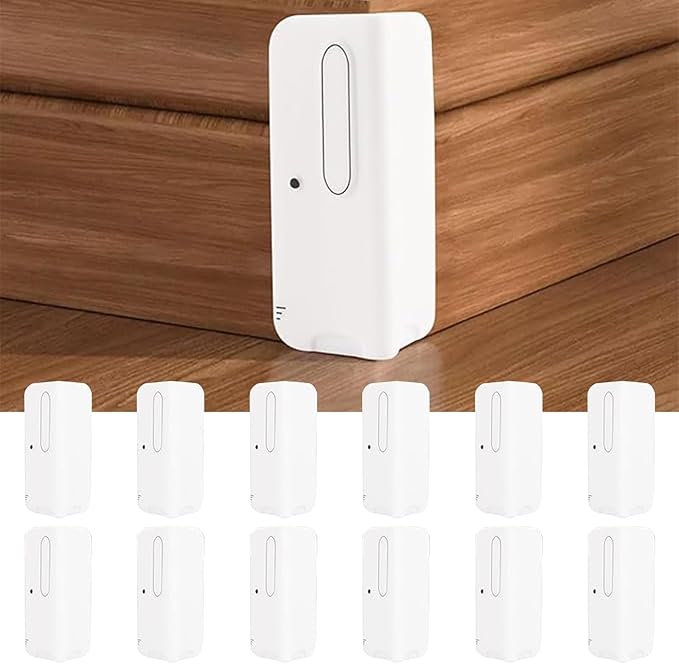 INCREWAY 12 PCS White Baseboard Corner Blocks Silicone Self Adhesive Safety Corner Cushion Baby Proofing Edge Guard Protectors for Furniture Wall Base