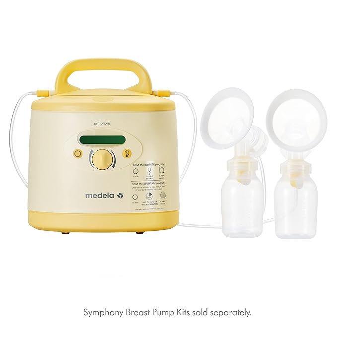 Medela Symphony Plus Breast Pump, Hospital Grade Breastpump, Single or Double Electric Pumping, with Initiate and Maintain Programs for Breastfeeding Support or Exclusive Pumping