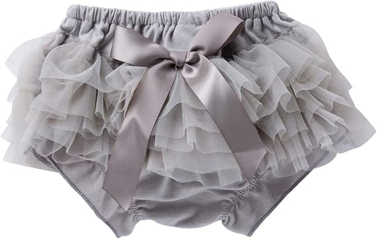Infant Baby Girls Tutu Skirt Toddler Ruffled 𝐃iaper 𝐂overs Cute Lace Ruffled Tiered Bloomers Bubble Shorts Underwear