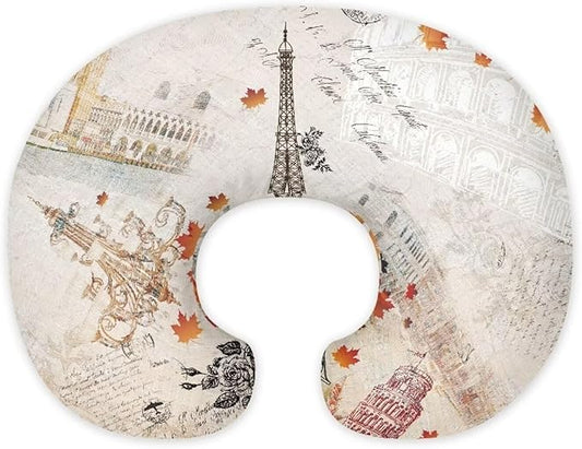 Tower Feeding Pillow Covers Washable & Breathable Nursing Pillow Slipcovers Breastfeeding Newborn Feeding Cushion Cover Practical Gift, Best Choice for Mom Cover Only