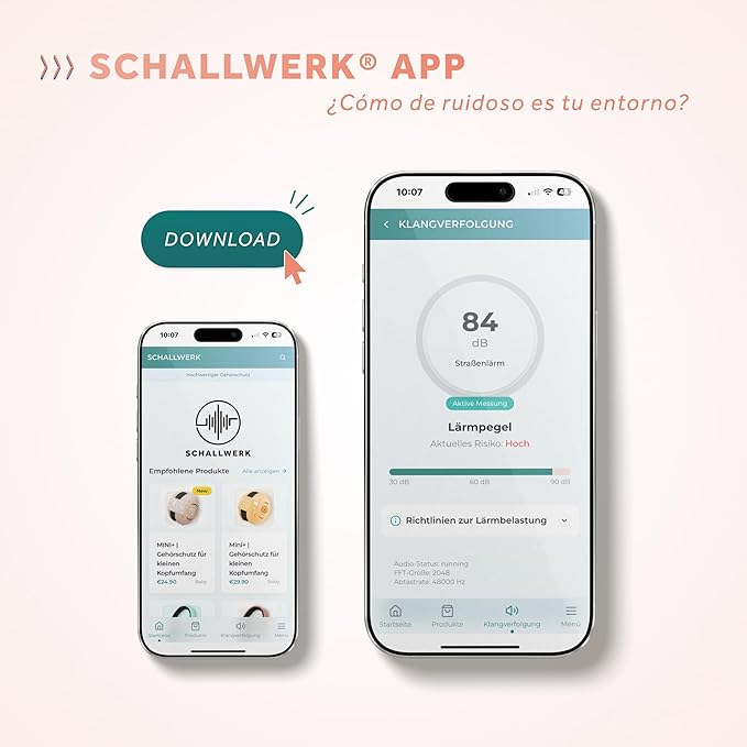 Schallwerk ® Mini+ Baby Ear Muffs – Infant Noise Cancelling Headphones, Toddler Ear Protection, Baby Headphones for Noise