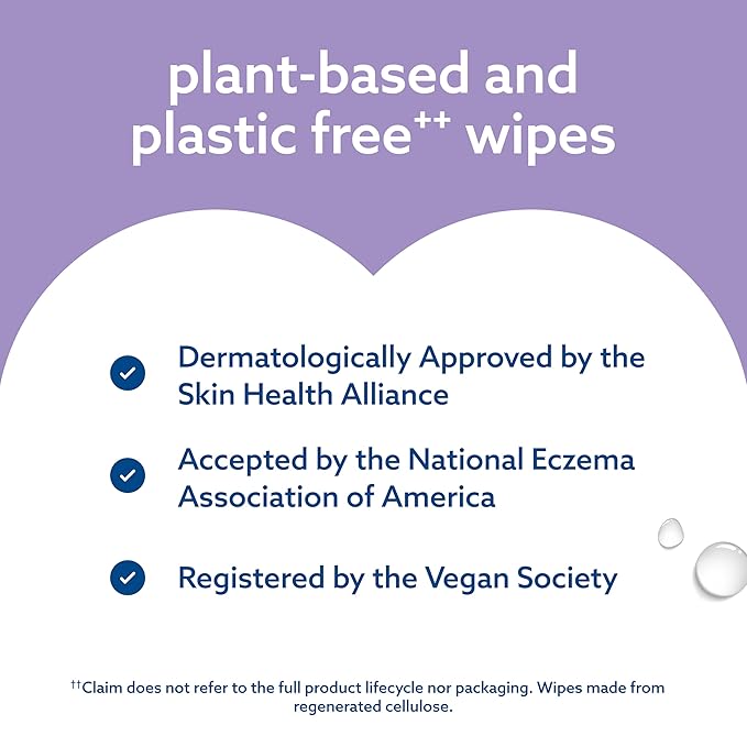 WaterWipes Sensitive+ Soothing Wipes, 3-In-1 Cleans, Cares, Soothes, 99% Water with Botanical Extract, Unscented & Hypoallergenic Baby Wipes, 360 Count (6 Packs)