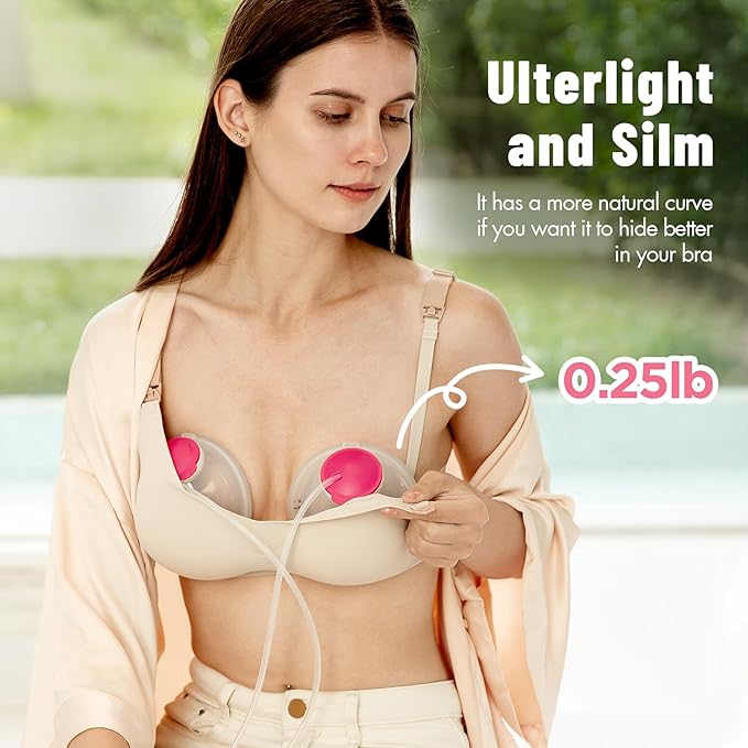 Phanpy Wearable Breast Pump Milk Collector Cup S2, Original Phanpy Breast Pump Replacement Accessories, 24 mm Flange and 20mm Insert Included, 12 oz / 360 ml, 2 Piece