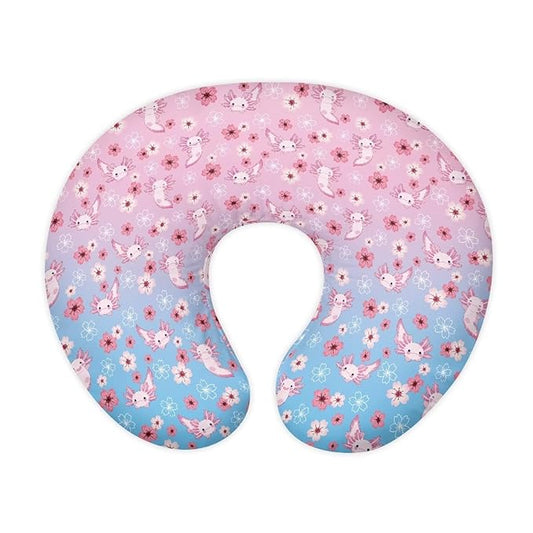 Salamander Flower Baby Breastfeeding Pillow Cover Nursing Cover for Newborn Girls Boys Super Soft and Comfortable for Home, 2 Packs