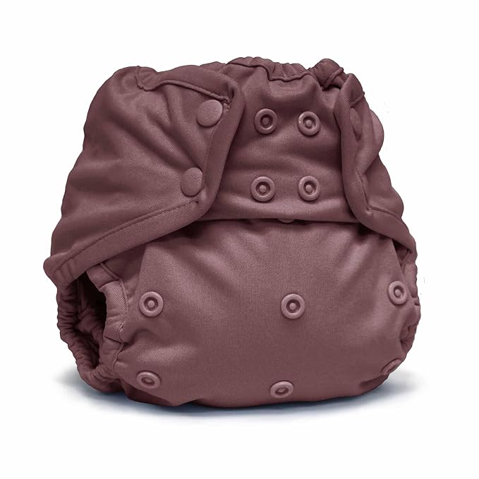 Kanga Care Rumparooz Double Leg Gusset Reusable Cloth Diaper Cover One Size Snap | Thistle 6-35 lbs