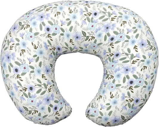 x-vesolje Nursing Pillow, Breastfeeding Pillow with Removable Cover, Ergonomic Breast Feeding Pillow, Baby Feeding Support Pillow for Mom Easier Breastfeeding- Original Size/Leaves