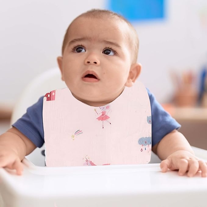 MON AMI Muslin Burp Cloths for Baby – 100% Cotton Burping Cloths for Babies, Extra Absorbent, Ultra-Soft, Baby Essentials