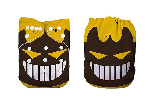 Pocket Cloth Diaper Nappy Reusable Washable Christmas Halloween Thanksgiving Holiday Gift (Halloween)