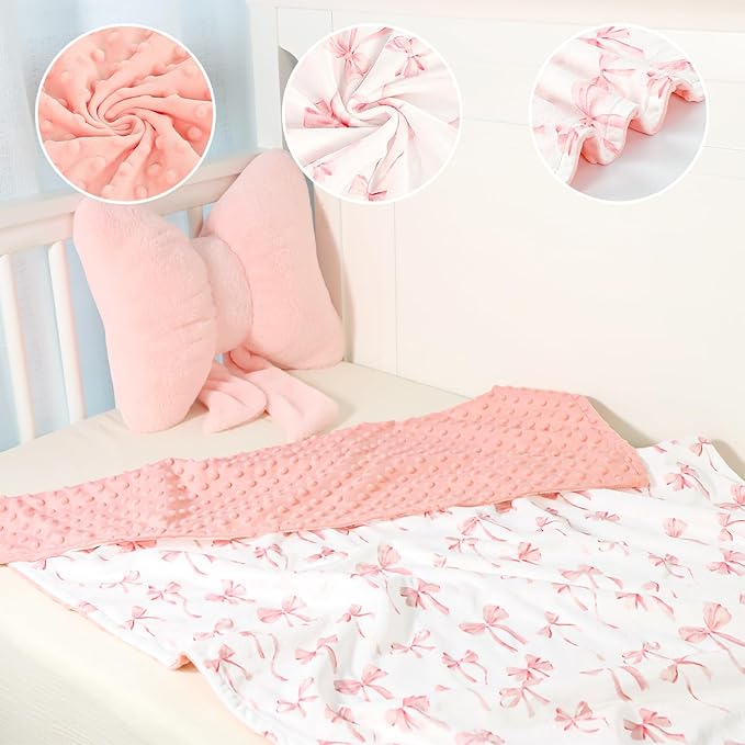 Nursing Pillow Cover & Baby Blanket 40 x 30 inch