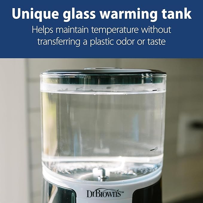 Dr. Brown's Insta-Prep Warm Water Dispenser with Baby Formula Mixing Pitcher, 36oz Black
