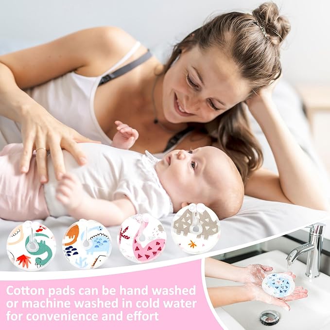 Threlaco 48 Pcs Gtube Button Covers Feeding Tube Pads Holder Abdominal Reusable Accessories Peg Tube Soft Absorbent Breast Feeding Pads Breastfeeding Support Nursing Care Stay Dry