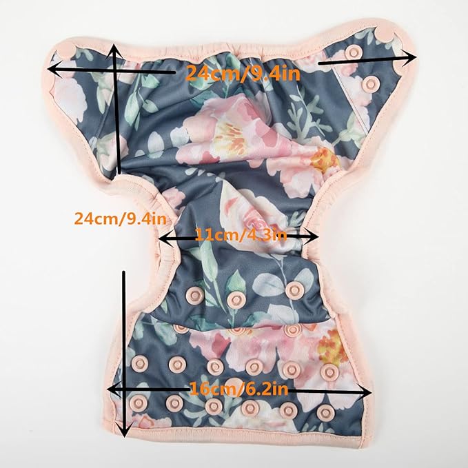 Newborn Baby Diaper Nappy Cover 4.4lbs to 10lbs