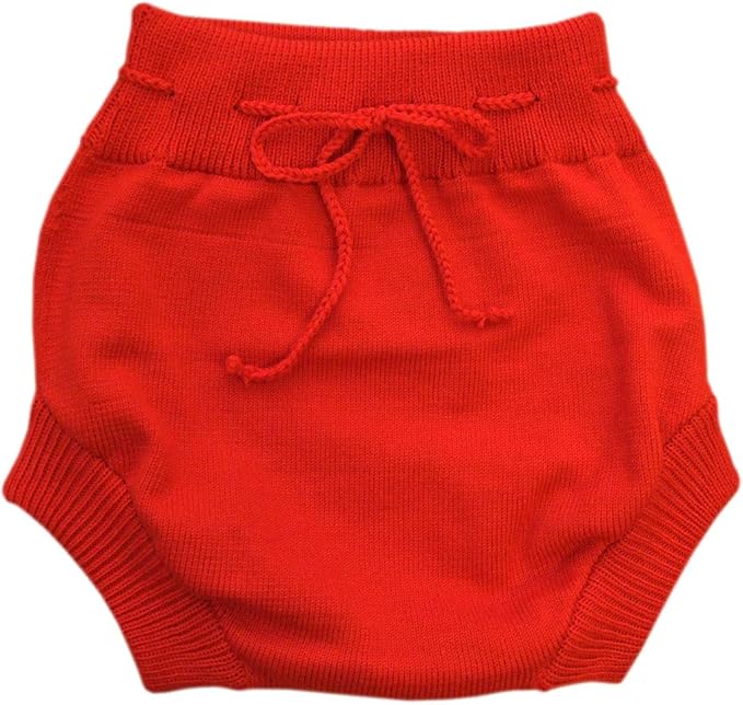 100% Merino Wool Adult Soaker Cloth Diaper Cover Shorts Knit Knitted Handmade Pants