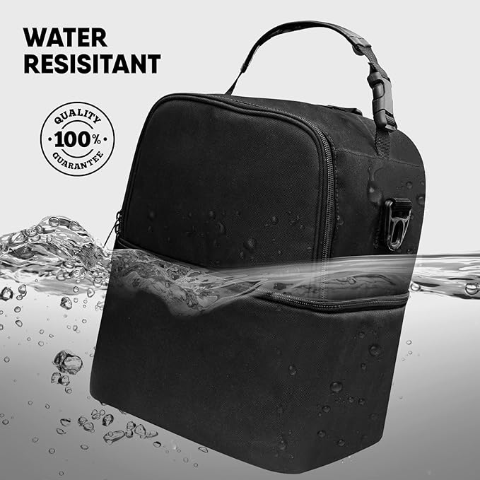 Breast Pump Bag for Spectra S1 S2, Insulated Travel Backpack with Ice Pack Fits 6 Baby Bottles, Wearable Breastmilk Double Layered Cooler Bag with Removeable Straps for Nursing Mom Daycare
