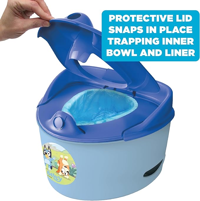 Bluey Easy Clean-Up Potty Trainer with Disposable Liners