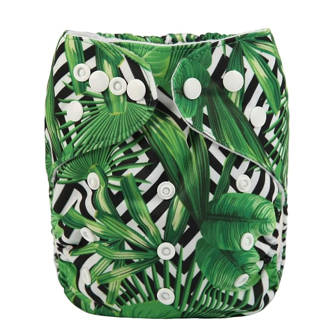Baby Pocket Diaper Nappy Reusable Washable 8lbs to 36lbs (Musa Basjoo)
