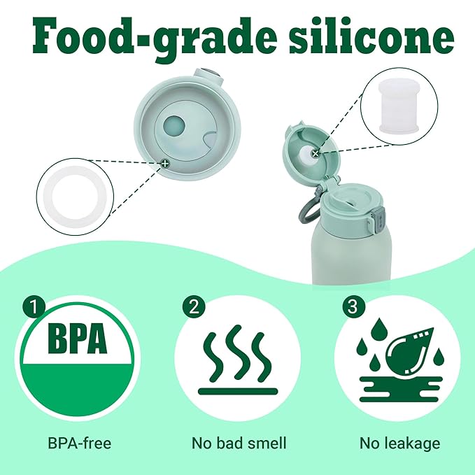 Bottle Warmer Replacement Parts for Momcozy, 3 Seal Rings 1 Stopper BPA-Free Silicone Bottle Warmer Accessories Compatible with Momcozy 17oz/500ml Portable Bottle Warmer