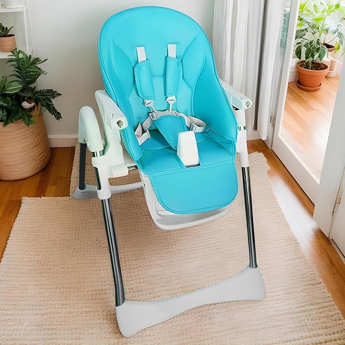 High Chair Cushion Replacement, PU Leather Baby High Chair Cover, Non-Slip Baby Dining Chair Cover Seat Padded Cushion for Pegs Pere_go, Siesta Zero3
