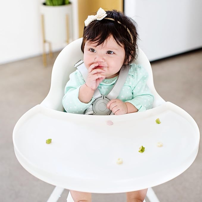 Boon Grub Extra High Chair Tray - Dishwasher Safe, White