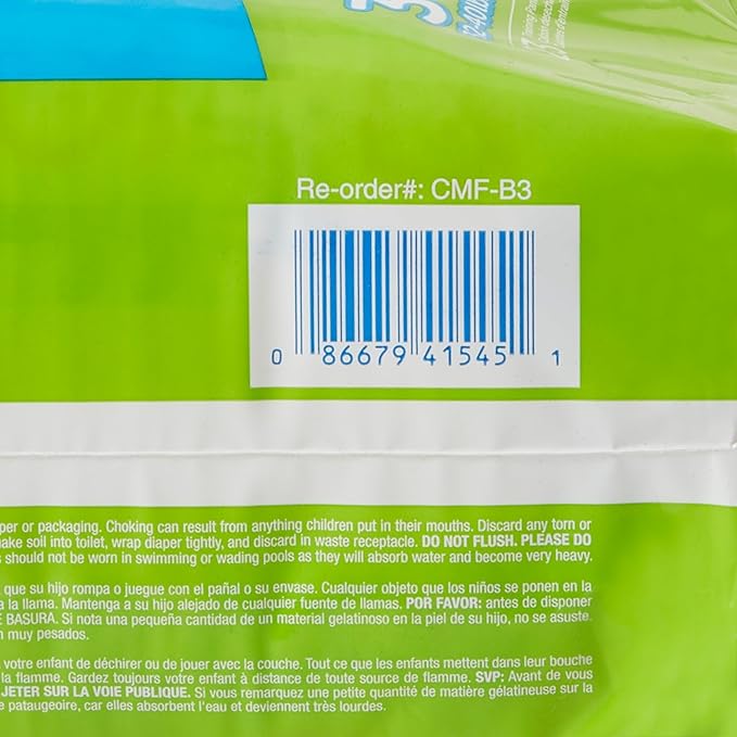 Attends Comfees Toddler Toddler Training Pants Size 3T to 4T 32 to 40 lbs. CMF-B3, 23 Ct