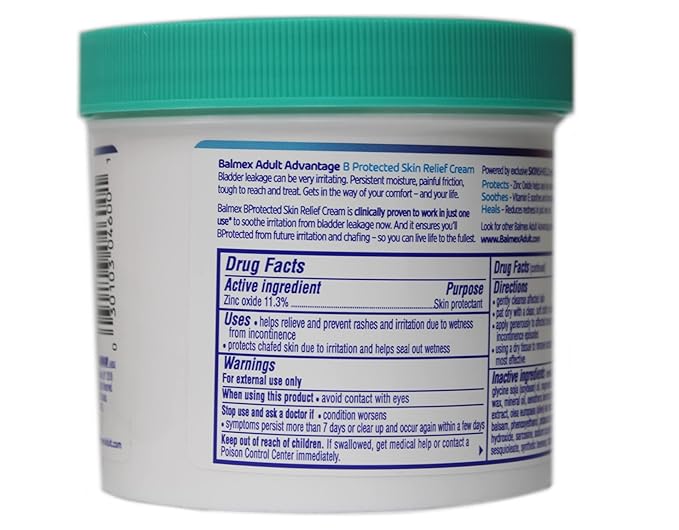 Balmex Adult Care Rash Cream 12 oz (Pack of 9)
