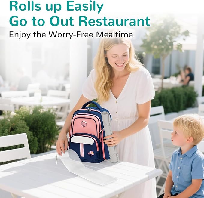 Silicone Placemat for Baby Eating: Dishwasher Safe & Non-Slip for Dining Table - Table Mat for Baby 8-18 Months