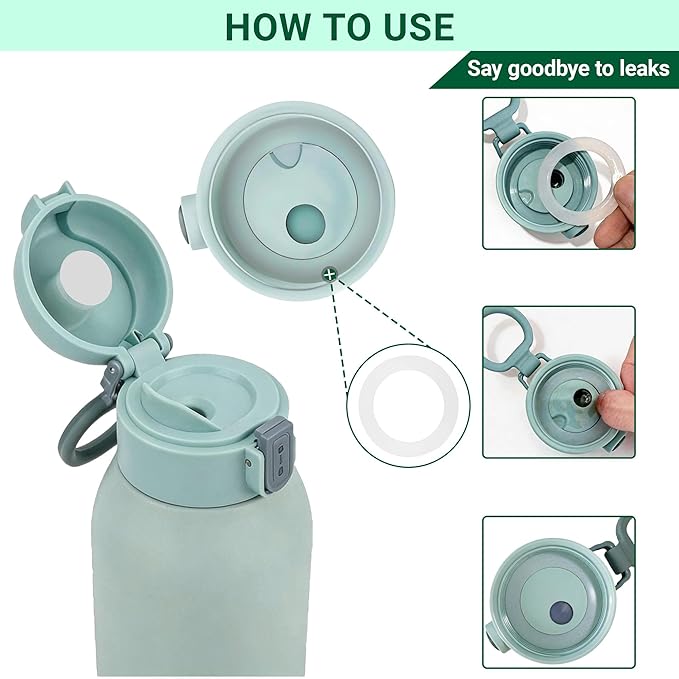 Bottle Warmer Replacement Parts for Momcozy, 4 Pack Seal Rings BPA-Free Silicone Bottle Warmer Gasket Compatible with Momcozy 17oz/500ml Portable Bottle Warmer