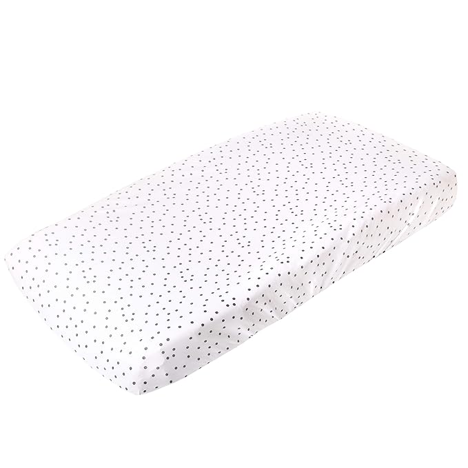Copper Pearl Premium Knit Changing Pad Cover Soft, Stylish, and Universal Fit for All Standard Diaper Changing Pads, Trendy Design Changing Pad Covers, Willow