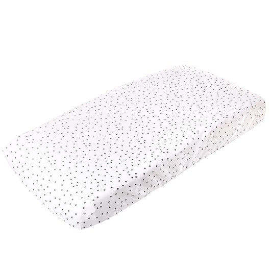 Copper Pearl Premium Knit Changing Pad Cover Soft, Stylish, and Universal Fit for All Standard Diaper Changing Pads, Trendy Design Changing Pad Covers, Willow