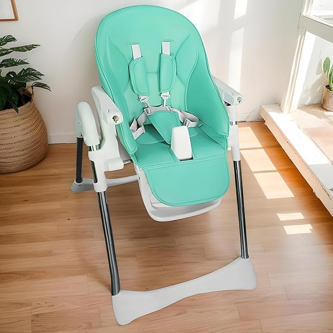 High Chair Cushion Replacement, PU Leather Baby High Chair Cover, Non-Slip Baby Dining Chair Cover Seat Padded Cushion for Pegs Pere_go, Siesta Zero3