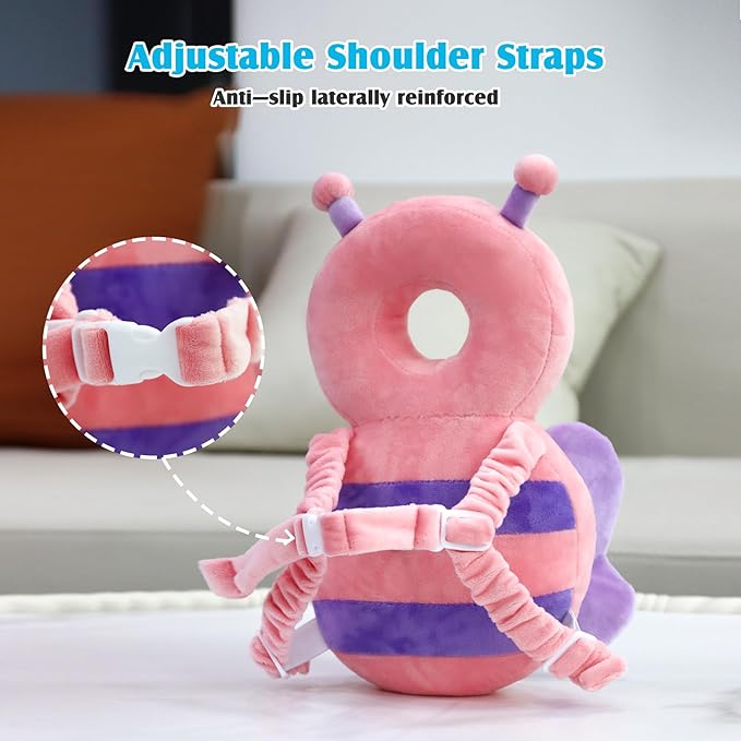 Baby Head Protector Cushion Toddler Backpack, Baby Safety Products for Toddler Head Protection for Crawling & Walking