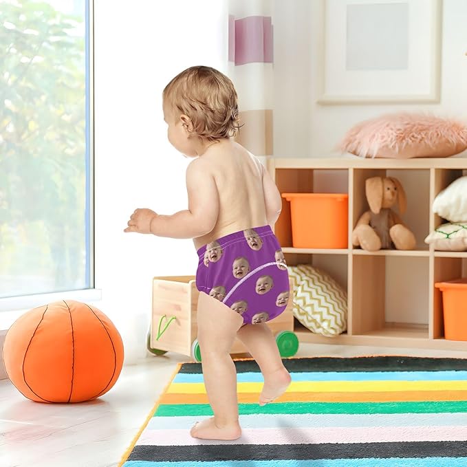 Joko Ivery 1 Purple Custom Potty Training Pants Reusable Traning Potty Panty for Boys Toddlers Girls 2T 3Pcs